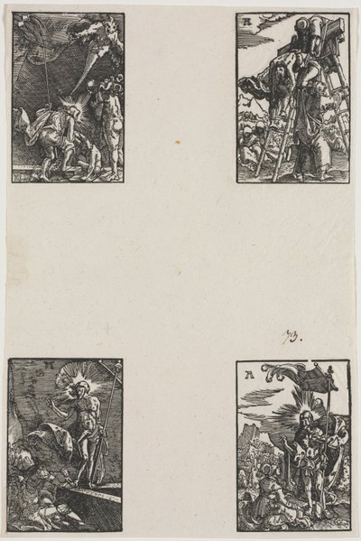 A Queda e Redenção do Homem, c. 1515 de Albrecht Altdorfer