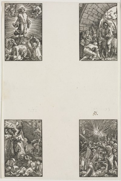 A Queda e Redenção do Homem, c. 1515 de Albrecht Altdorfer