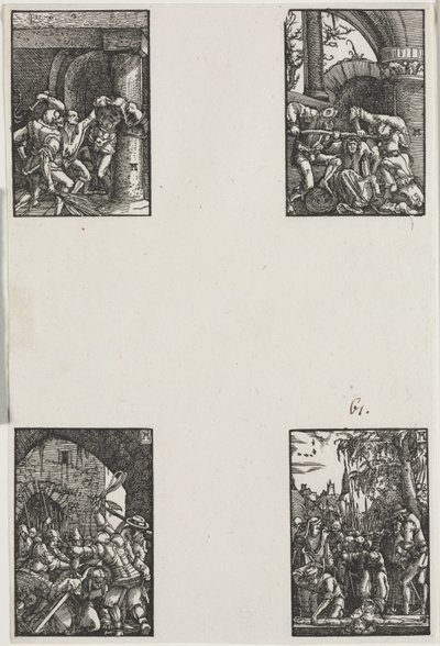 A Queda e Redenção do Homem, c. 1515 de Albrecht Altdorfer