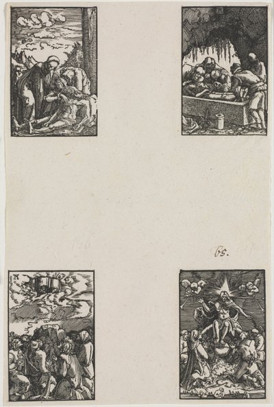 A Queda e Redenção do Homem, c. 1515 de Albrecht Altdorfer