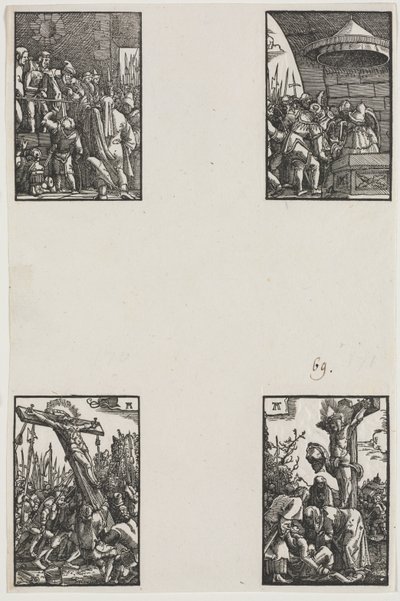 A Queda e Redenção do Homem, c. 1515 de Albrecht Altdorfer