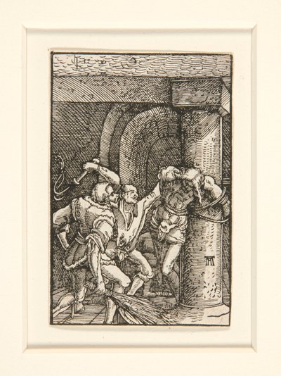 A Flagelação, da série A Queda e a Redenção do Homem de Albrecht Altdorfer