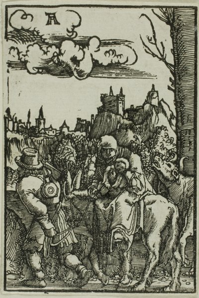 A Fuga para o Egito, da Queda e Redenção do Homem de Albrecht Altdorfer
