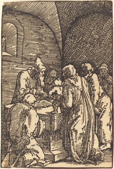 A Apresentação de Cristo no Templo de Albrecht Altdorfer