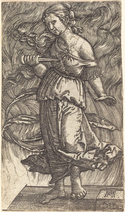 O suicídio de Dido de Albrecht Altdorfer