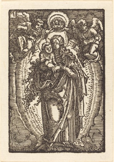 A Virgem como Rainha do Céu de Albrecht Altdorfer