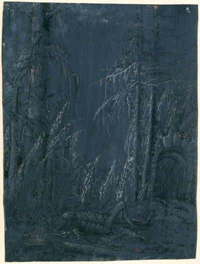 Píramo morto de Albrecht Altdorfer