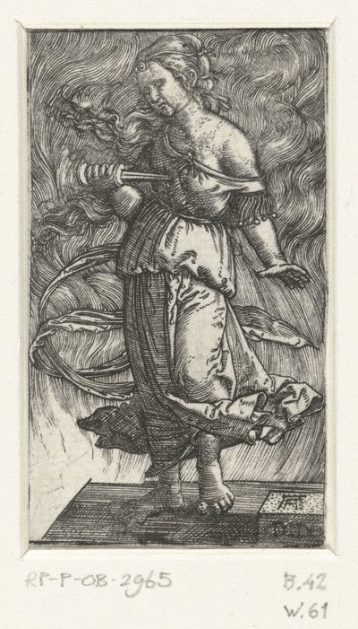 Suicídio de Dido
Dido (título sobre o objecto) de Albrecht Altdorfer