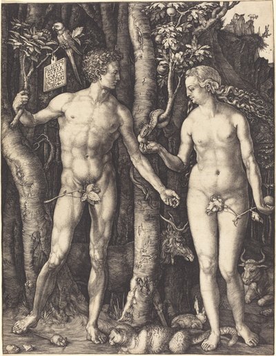 Adão e Eva de Albrecht Dürer