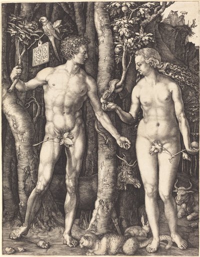 Adão e Eva de Albrecht Dürer