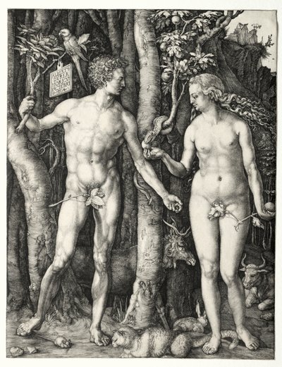 Adão e Eva de Albrecht Dürer
