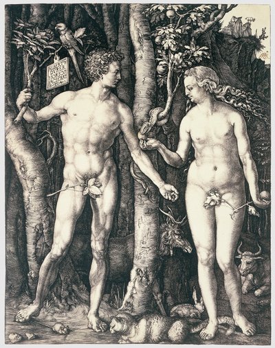 Adão e Eva de Albrecht Dürer
