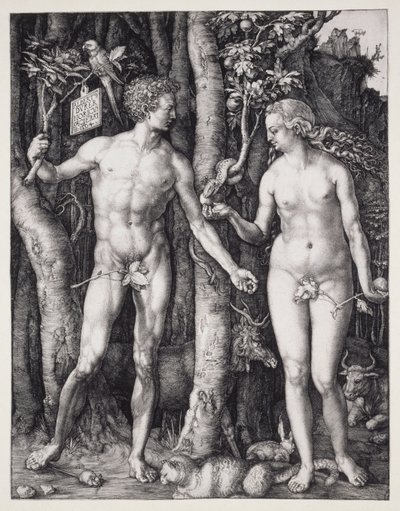 Adão e Eva de Albrecht Dürer