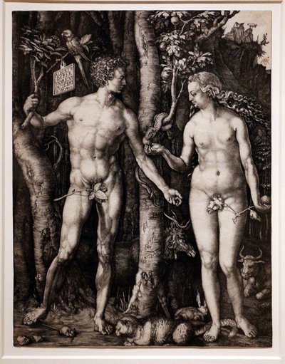 Adão e Eva de Albrecht Dürer