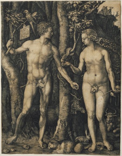 Adão e Eva de Albrecht Dürer