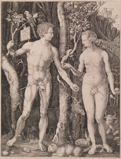 Adão e Eva de Albrecht Dürer