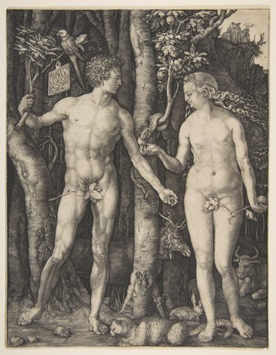 Adão e Eva de Albrecht Dürer