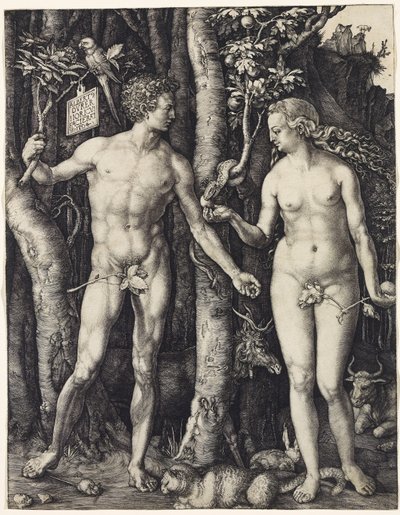 Adão e Eva de Albrecht Dürer