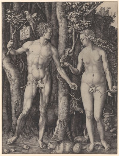 Adão e Eva de Albrecht Dürer