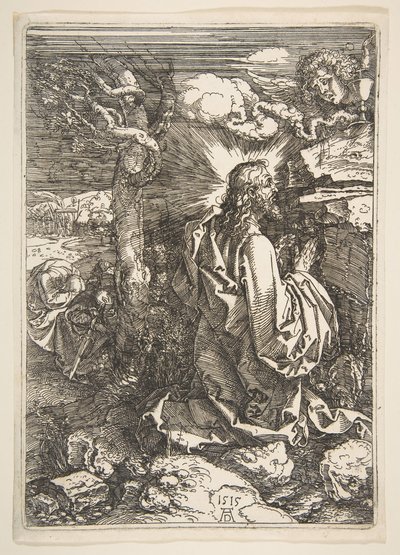 Agonia no Jardim, 1515. de Albrecht Dürer