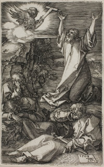 Agonia no Jardim, de A Paixão Gravada de Albrecht Dürer