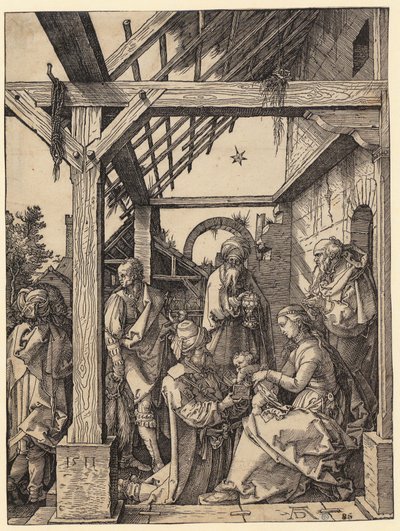 Adoração dos Reis Magos de Albrecht Dürer