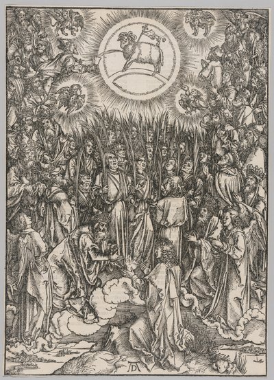 Apocalipse: A Adoração do Cordeiro — O Hino dos Escolhidos de Albrecht Dürer