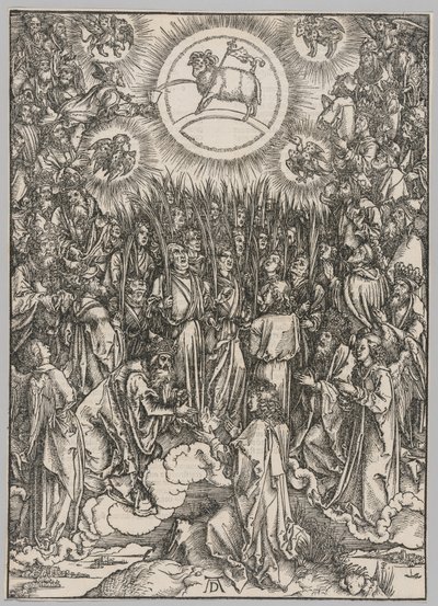 Apocalipse: A Adoração do Cordeiro — O Hino dos Escolhidos de Albrecht Dürer