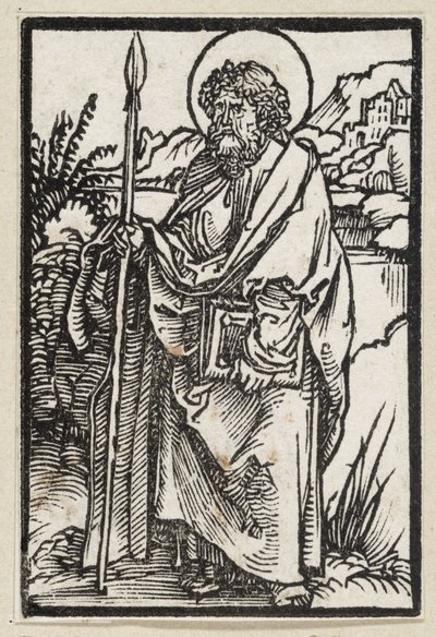 Apóstolo Tomé (63 cenas religiosas) de Albrecht Dürer