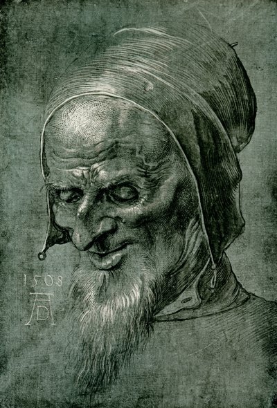 Cabeça do apóstolo de 1508 de Albrecht Dürer