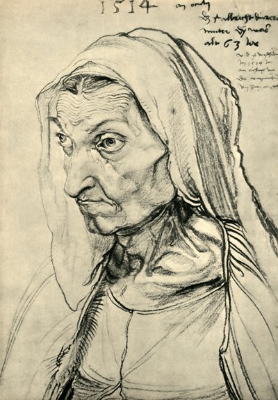 Barbara Dürer, 1514, 1943. de Albrecht Dürer