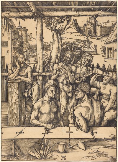 O banho dos homens de Albrecht Dürer