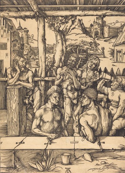 Casa de Banhos, c. 14961497. de Albrecht Dürer