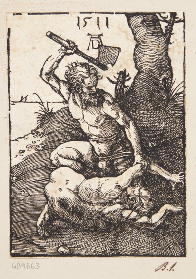 Caim matando Abel de Albrecht Dürer