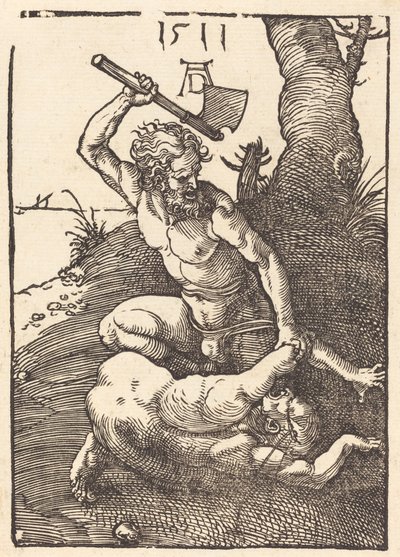 Caim matando Abel, 1511. de Albrecht Dürer