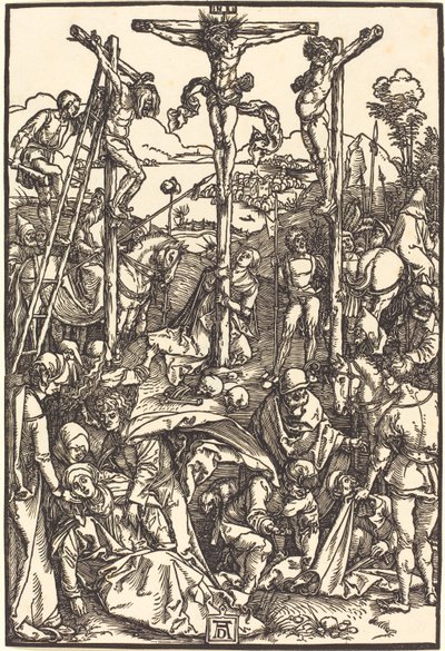 Calvário com as três cruzes de Albrecht Dürer
