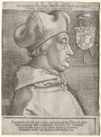 Cardeal Albrecht de Brandemburgo - O Grande Prato de Albrecht Dürer