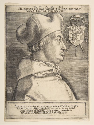 Cardeal Albrecht de Brandenburg.nd de Albrecht Dürer