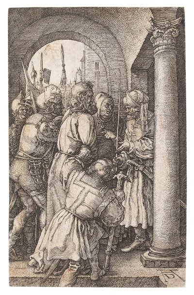 Cristo diante de Pilatos, 1512. de Albrecht Dürer