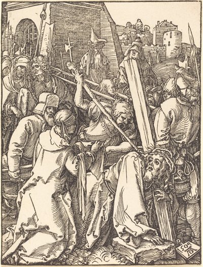 Cristo carregando a cruz de Albrecht Dürer