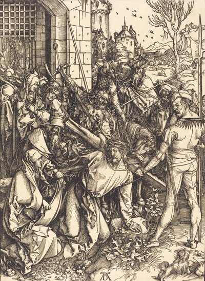 Cristo carregando a cruz, c. 14981499. de Albrecht Dürer