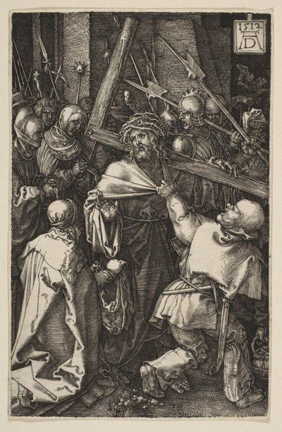 Cristo carregando a cruz, da Paixão, 1512. de Albrecht Dürer
