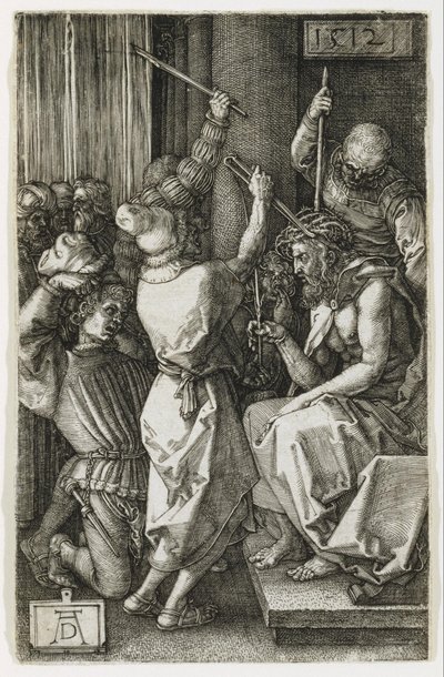 Cristo coroado de espinhos de Albrecht Dürer
