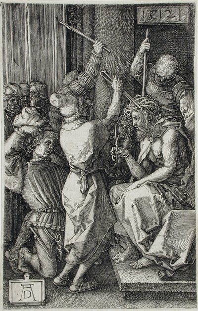 Cristo coroado de espinhos de Albrecht Dürer