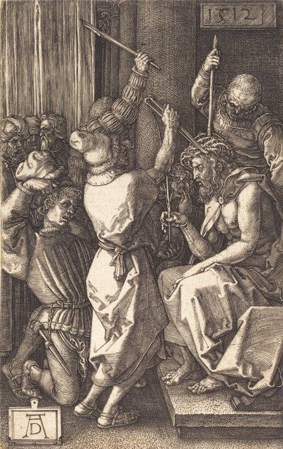 Cristo coroado de espinhos, 1512. de Albrecht Dürer