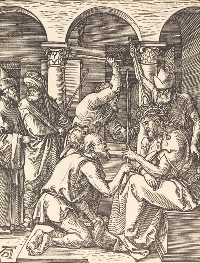 Cristo coroado de espinhos, provavelmente c. 15091510. de Albrecht Dürer