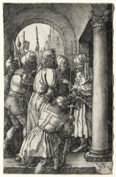 Cristo levado perante Pilatos de Albrecht Dürer