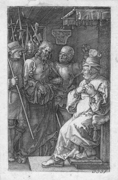 Cristo perante Caifás de Albrecht Dürer
