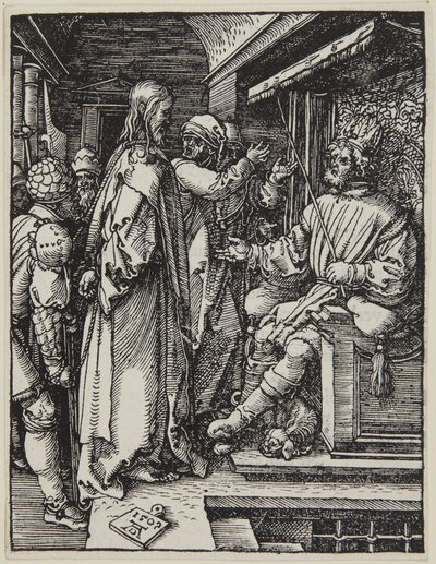 Cristo perante Herodes de Albrecht Dürer