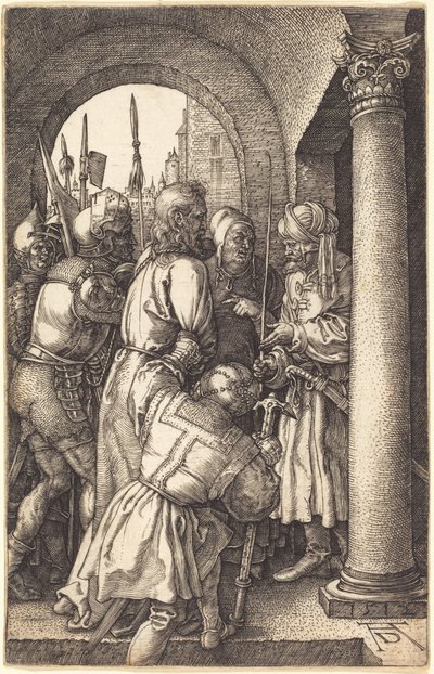 Cristo perante Pilatos de Albrecht Dürer